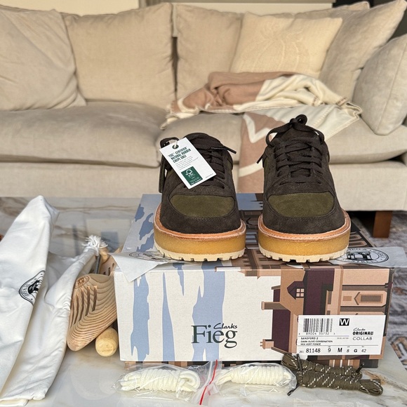 Clarks x 8th Street Ronni Fieg Sandford 2 - Picture 1 of 13